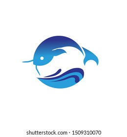 fish vector clipart nad logo design