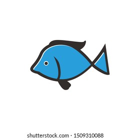 fish vector clipart nad logo design