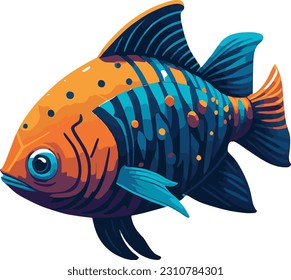 Fish Vector Design for all your decorating needs