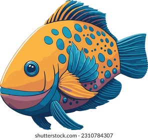 Fish Vector Design for all your decorating needs
