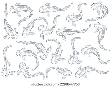 Fish vector design illustration isolated on white background