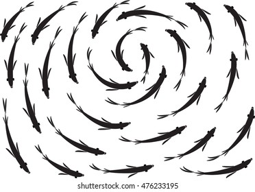 fish vector design set