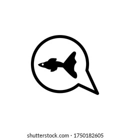 fish vector design template illustration