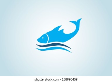 Fish. Vector. EPS-10 (non transparent elements) 