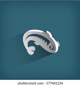 Fish. Vector format