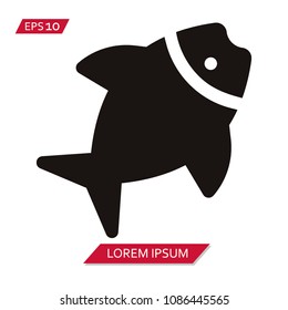 Fish vector icon