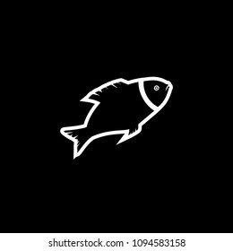 Fish vector icon
