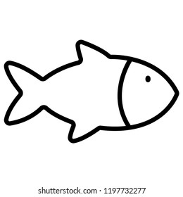fish vector icon
