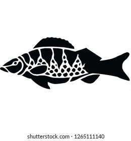 fish vector icon