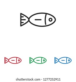 Fish vector icon