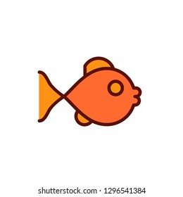 Fish vector icon