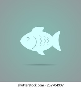 Fish vector icon