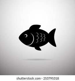 Fish vector icon