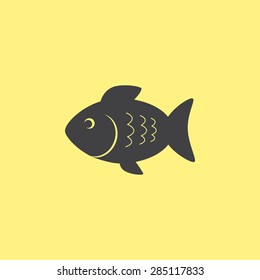 Fish vector icon