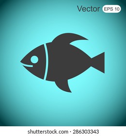 Fish vector icon