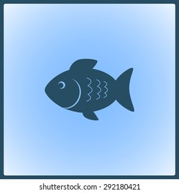 Fish vector icon