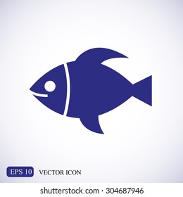 Fish vector icon