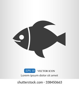 Fish vector icon