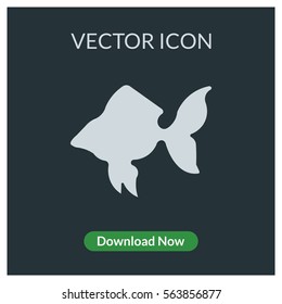 Fish vector icon