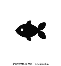 Fish vector icon. Element of kitchen for mobile concept and web apps illustration. Thin flat icon for website design and development, app development. Premium icon