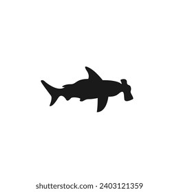 Fish vector icon. Seafood illustration symbol. Marine element logo