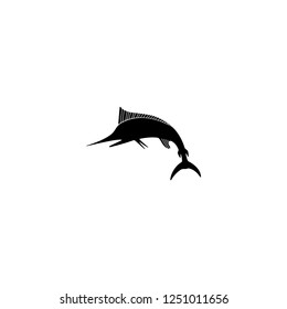 fish vector icon. fish sign on white background. fish icon for web and app