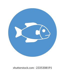 Fish Vector icon which can easily modify or edit

