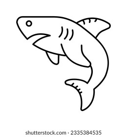 Fish Vector icon which can easily modify or edit

