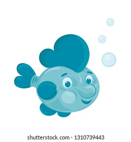 Fish. Vector illustration.
