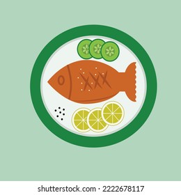 fish vector illustration design images