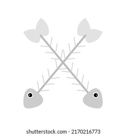 Fish vector illustration. Letter alphabet. Kids education. Typographic design.