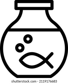 Fish Vector illustration on a transparent background.Premium quality symmbols.Stroke vector icon for concept and graphic design