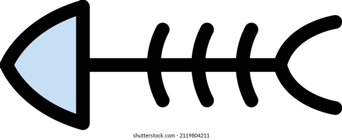 fish Vector illustration on a transparent background. Premium quality symbols. Stroke vector icon for concept and graphic design.