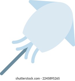 ilustración de fish Vector en un fondo transparente. Símbolos de calidad superior. Iconos vectoriales de color de línea para el concepto y el diseño gráfico. 
