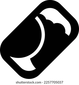 Fisch-Vektorgrafik auf transparentem Hintergrund. Hochwertige Symbole. Glyphen Vektorsymbole für Konzept und Grafikdesign.