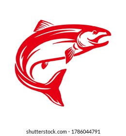 
fish vector illustration of a white background