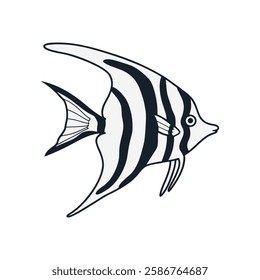 fish vector and image natural