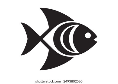 Fish vector image white background