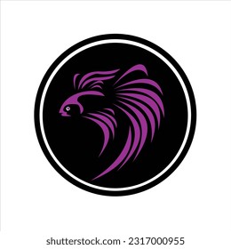 Fish vector logo design symbols animals water