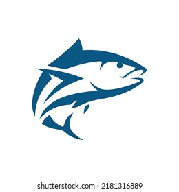 Fish Vector Logo Design Template