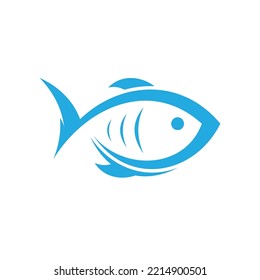 Fish Vector Logo Design Template