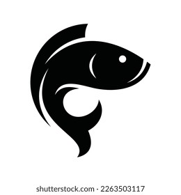 Fish Vector Logo Design Template