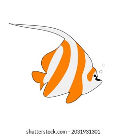 Fish Vector Tracing. Can be used as Logo, Brands, Mascots, and Tatto