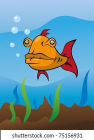 fish in water