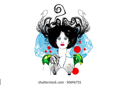 fish woman