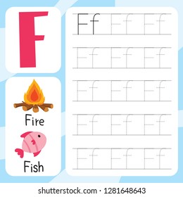 fish worksheet vector design