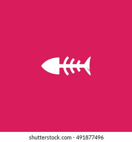 fishbone icon. fishbone design