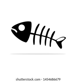 Fishbone Icons. Vector concept illustration for design.