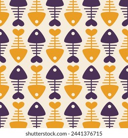 Fishbone Pattern Designs in Fabric, Wallpaper and Textures