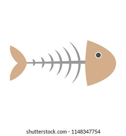 Fishbone Pet Logo Icon Design
